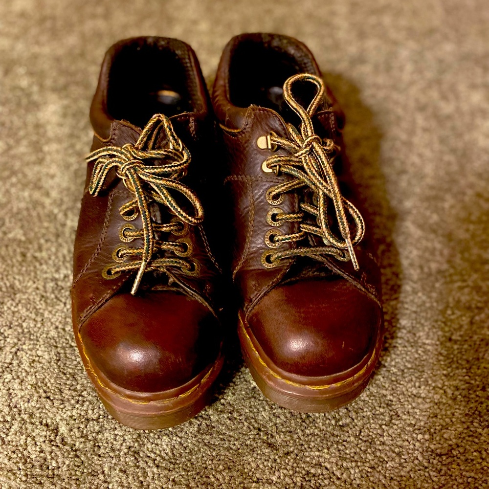 Brown leather vintage Doc Martens size 8.5